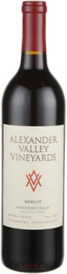 Alexander Valley Vineyards Merlot Wine - 750 Ml