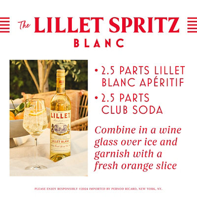 Lillet Blanc Aperitif - 750 Ml - Image 3