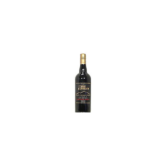 Cedar Mountain Vintage Port Wine - 750 Ml