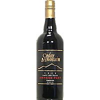 Cedar Mountain Vintage Port Wine - 750 Ml - Image 1