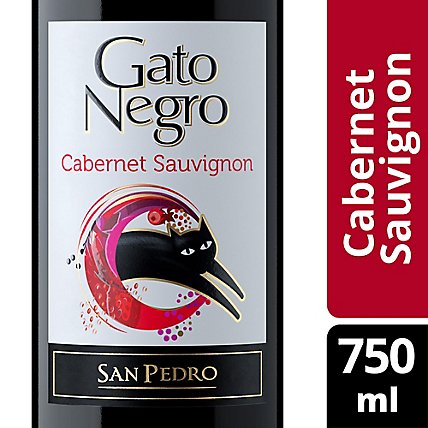 El Gato Negro Wine Cabernet Sauvignon - 750 Ml - Image 2