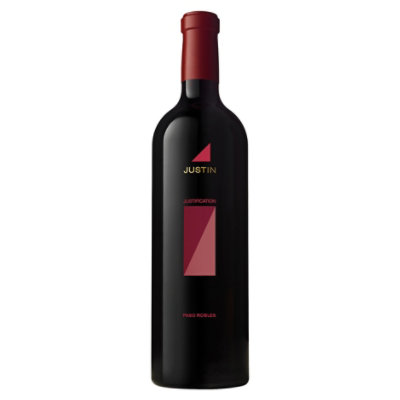 Justin Justification Paso Robles Cabernet Franc Blend - 750 Ml - Image 3