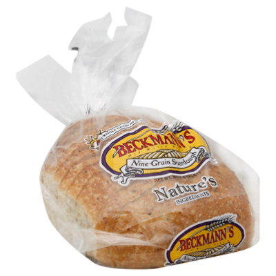 Beckmanns 9 Grain Sour Round Bread - 16 Oz