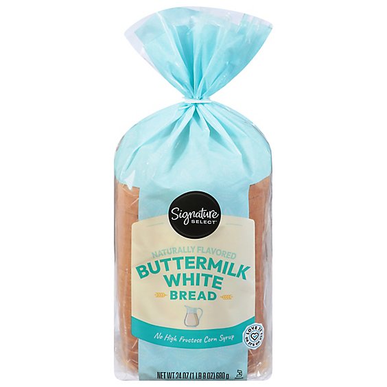 Signature SELECT Bread White Buttermilk - 24 Oz