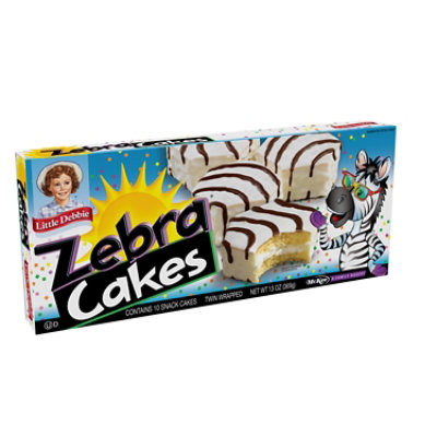 Little Debbie Cakes Zebra - 10 Count