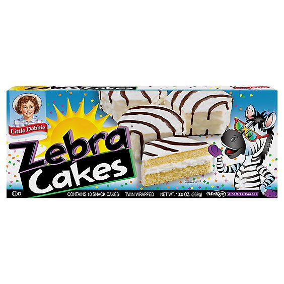 Little Debbie Cakes Zebra - 10 Count