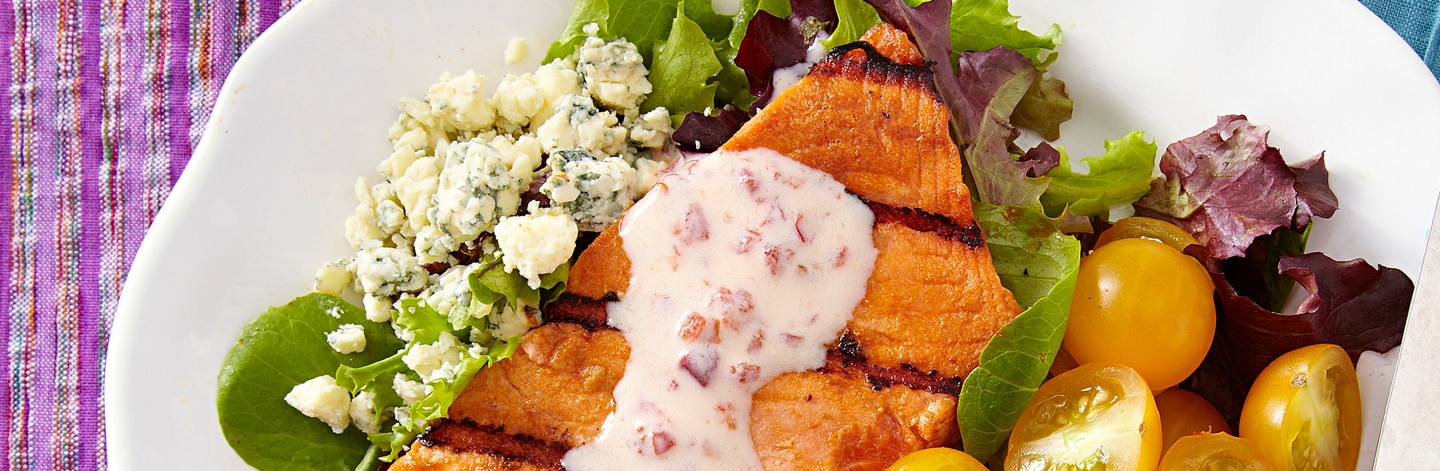 Southwestern Salmon Cobb Salad