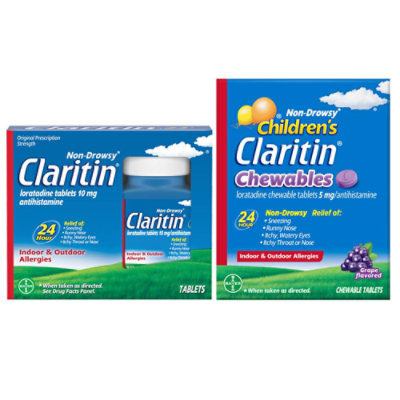 non drowsy claritin or childrens claritin Acme Coupon
