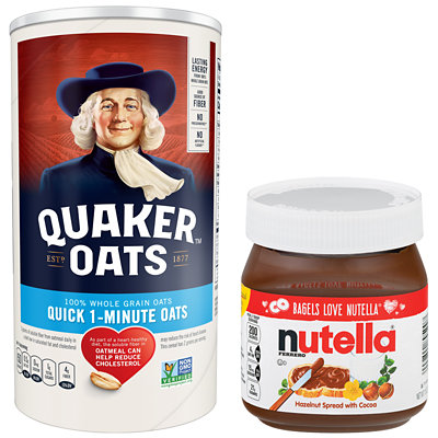 quaker oats nutella Albertsons Coupon
