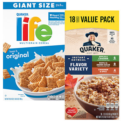quaker giant cereal or instant oatmeal Acme Coupon