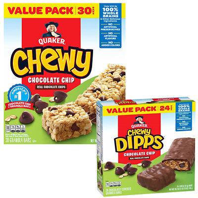 quaker chewy bars or dipps Jewel-osco Coupon