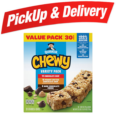 quaker value pack chewy granola bars Albertsons Coupon
