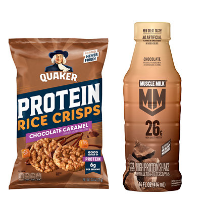 Muscle Milk, Starbucks & Quaker Rice Crisps Albertsons Coupon