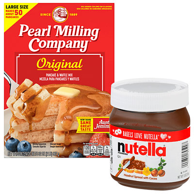 nutella and pearl milling company pancake mix Jewel-osco Coupon