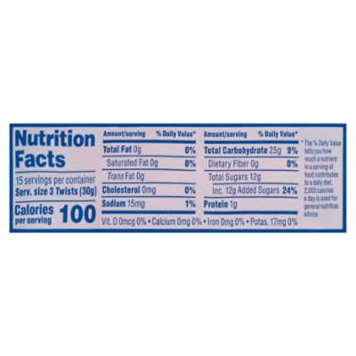 Red Vines Twists Candy Red Licorice Resealable Bag - 16 Oz - Image 4