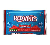 Red Vines Soft & Chewy Candy Original Red Licorice Twists Resealable Bag - 16 Oz