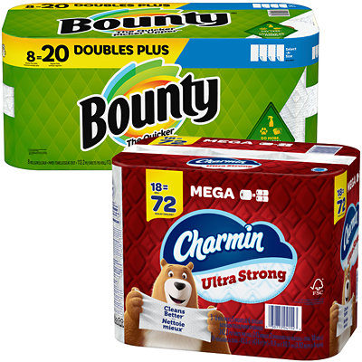 8-Double Roll Or 18-Mega or 12 Super Mega Roll Charmin Bath...