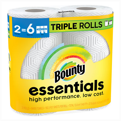 bounty essentials paper towels Albertsons Coupon