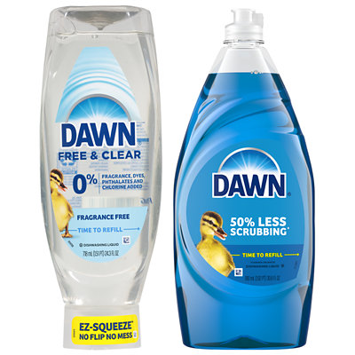 dawn ez squeeze liquid dish detergent power wash Safeway Coupon