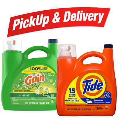 Gain He Liquid Laundry Detergent With Febreze Freshness Moonlight Breeze - 144 Fl. Oz.