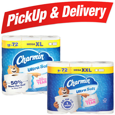 Charmin Bath Tissue or Bounty Paper Towels Albertsons Coupon