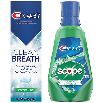 crest scope mouthwash Albertsons Coupon