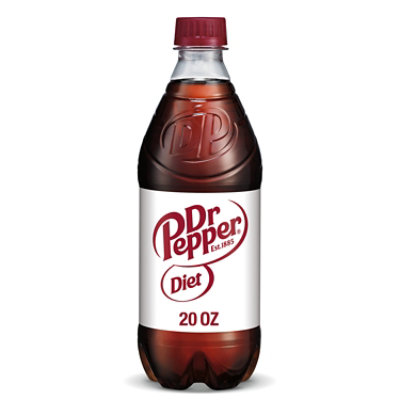 Dr Pepper Diet Soda Bottle - 20 Fl. Oz. - Image 1