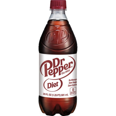 Dr Pepper Diet Soda Bottle - 20 Fl. Oz. - Image 5