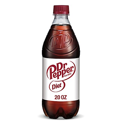 Diet Dr Pepper Soda - 20 Fl. Oz. - Image 1