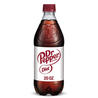 Dr Pepper Diet Soda Bottle - 20 Fl. Oz.