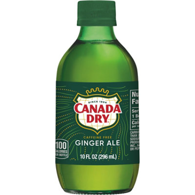 Canada Dry Ginger Ale Soda Glass Bottle - 6-10 Fl. Oz. - Image 5