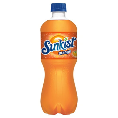 Sunkist Orange Soda Bottle - 20 Fl. Oz. - Image 3