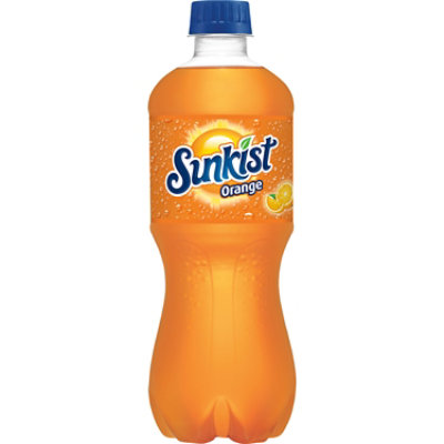 Sunkist Orange Soda Bottle - 20 Fl. Oz. - Image 4