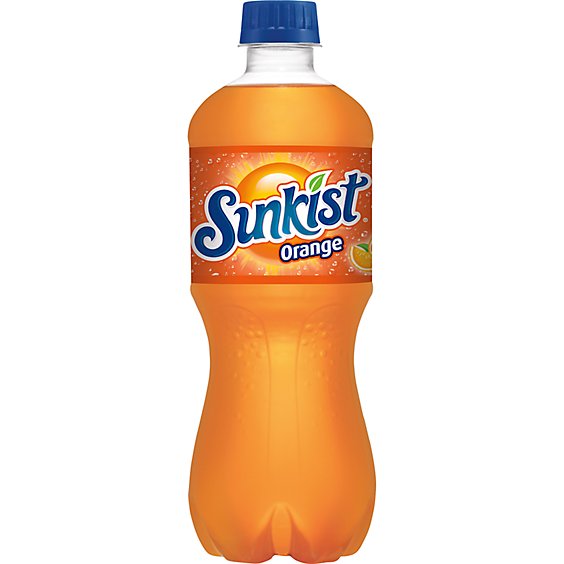 Sunkist Orange Soda Bottle - 20 Fl. Oz.