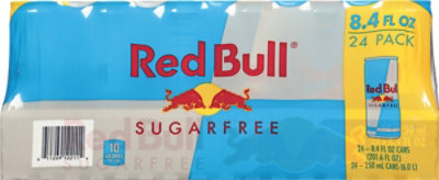 Red Bull Energy Drink Sugar Free Can - 24-8.4 Fl. Oz. - Image 8