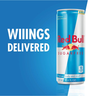 Red Bull Energy Drink Sugar Free Can - 24-8.4 Fl. Oz.