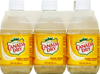 Canada Dry Tonic Water Bottle - 6-10 Fl. Oz. - Image 1
