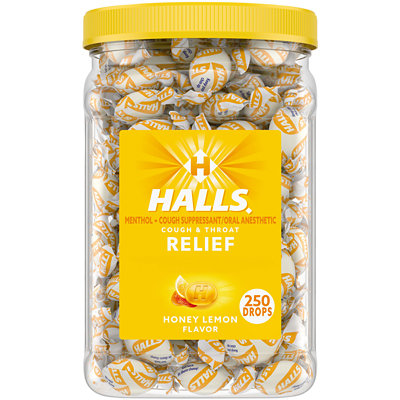 halls relief honey lemon cough drops Safeway Coupon