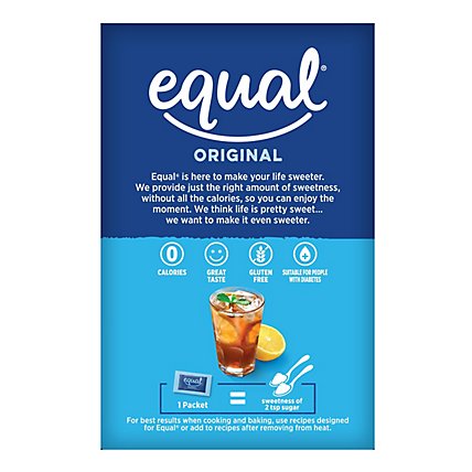 Equal Sweetener 0 Calorie Original 230 Count - 8.1 Oz - Image 3
