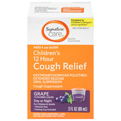 signature select childrens cold cough Acme Coupon