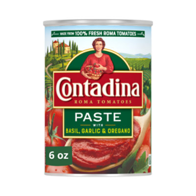 Contadina Canned Tomato Paste with Italian Herbs - 6 Oz - Image 1