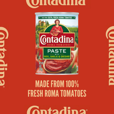 Contadina Canned Tomato Paste with Italian Herbs - 6 Oz - Image 3