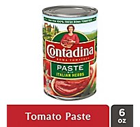 Contadina Tomato Paste Product With Italian Herbs - 6 Oz