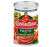 Contadina Tomato Paste Roma Style Tomatoes With Roasted Garlic - 6 Oz