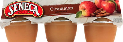 Seneca Apple Sauce Cinnamon Cups - 6-4 Oz