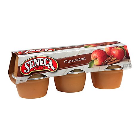 Seneca Apple Sauce Cinnamon Cups - 6-4 Oz