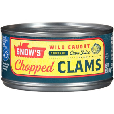 Snows Bumble Bee Clams Chopped in Clam Juice - 6.5 Oz - Image 3