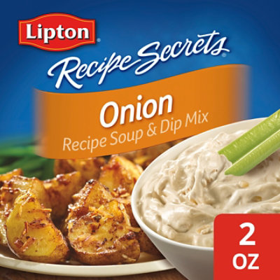 Lipton Recipe Secrets Recipe Soup & Dip Mix Onion 2 Count - 2 Oz - Image 2