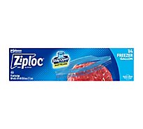 Ziploc Brand Freezer Bags Gallon With Grip N Seal Technology - 14 Count