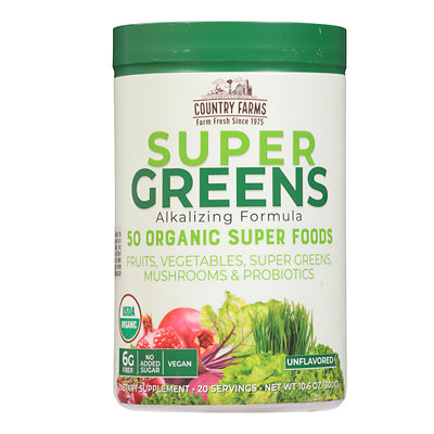 country foods super greens drink mix Acme Coupon